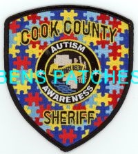 ILLINOIS,A,COOK COUNTY SHERIFF AUTISM AWARENESS 1